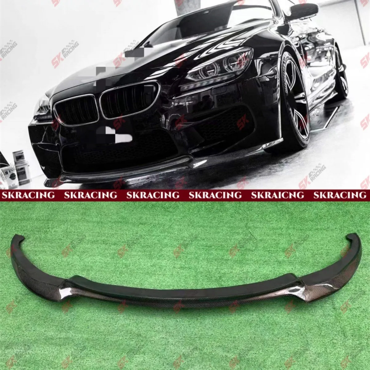 

Кованый/углеродное волокно, передний бампер, диффузор для губ, обвес для BMW M6 F06 F12 F13 14+