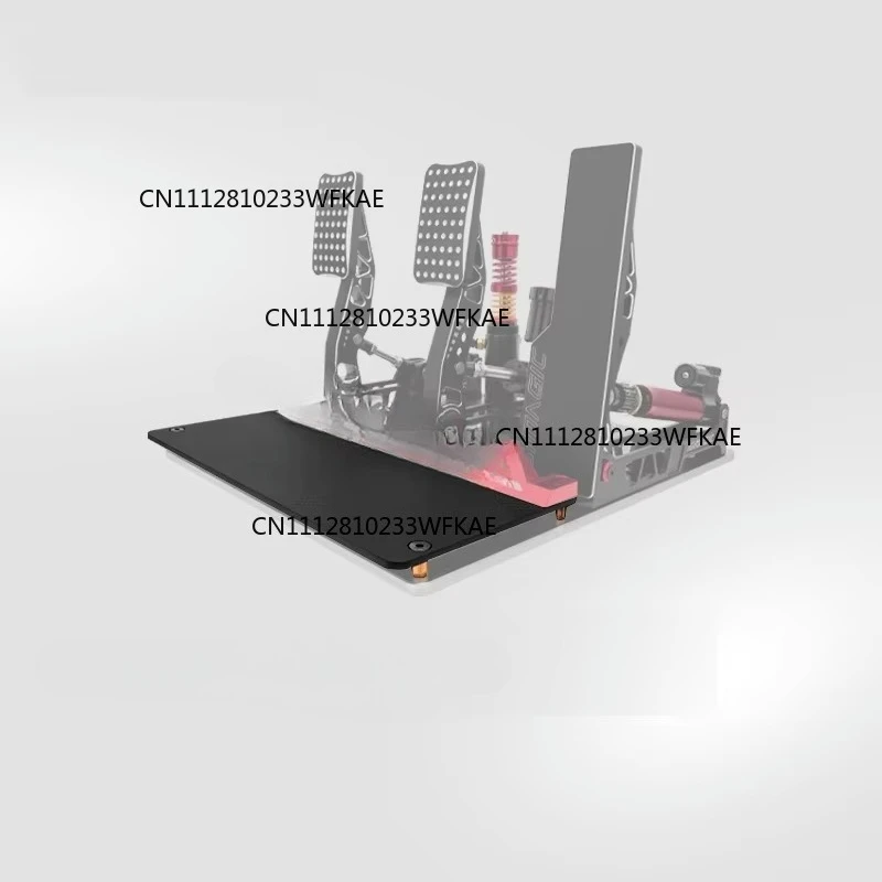 Simagic P-C200 Carbon Fiber Heel Riser Used to Upgrade Your SIMAGIC P2000 Pedal Set for Racing Games