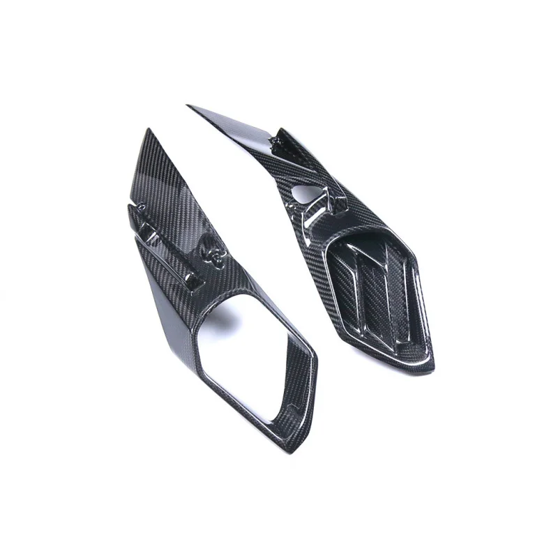 Suitable for Kawasaki H2/H2R Motorcycle Modified Carbon Fiber Air Intake Cover Shell Accessories 2015+