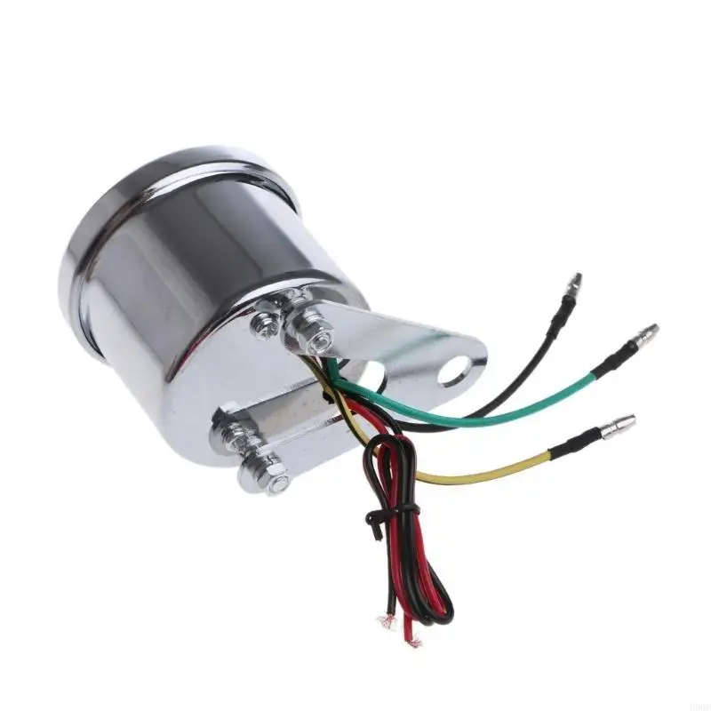 2025 New Universal Motorcycle Scooter 13000RPM Analog Tachometer Gauge Night Light Retro Round Backlight Meter