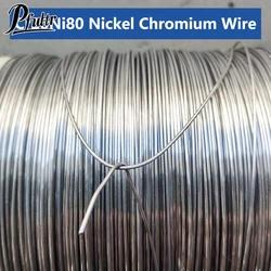 1 pz/10 metri Nichrome filo diametro 0.1mm-0.6mm filo di riscaldamento resistenza filo lega riscaldamento filato Mentos Cr20Ni80