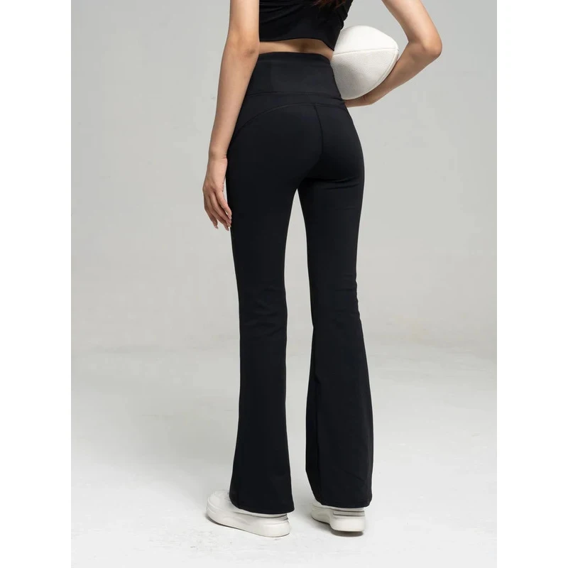 2026 Women Yoga Pants Boot Cut High Waist Spring Summer Slim Fit Pant Female Tracksuit Lady Sexy Straight Chic Gym Trousers