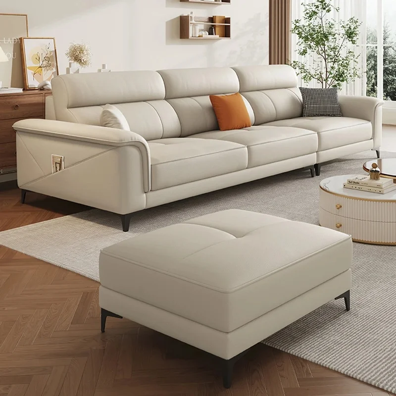 

Luxury L Shape Sofa with Pillows and Armrests for Living Room, Nordic Modular Corner Lounge Canape for Salon Decoration