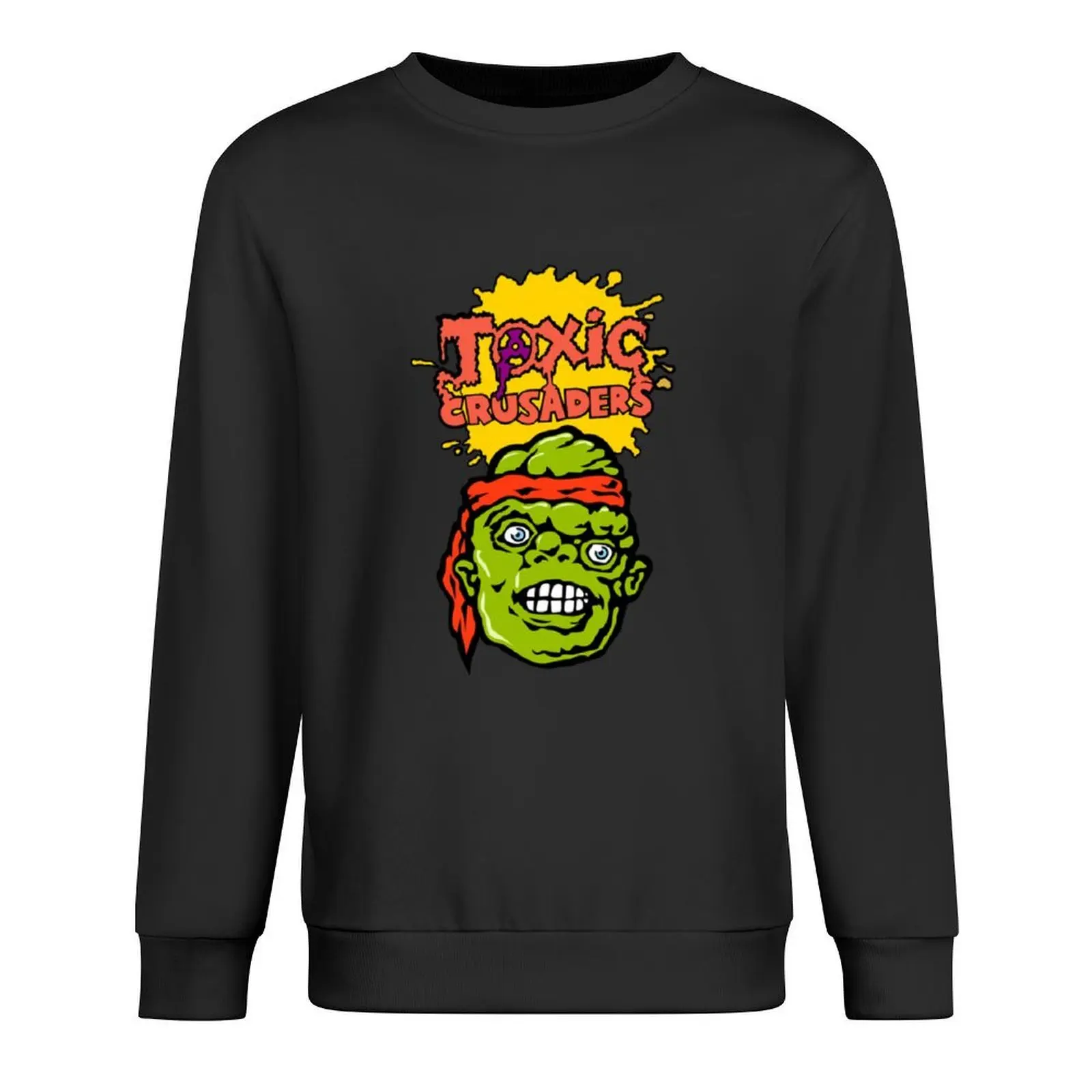 

Toxic Crusaders Pullover clothes for men male clothes men wear oversize sweatshirt