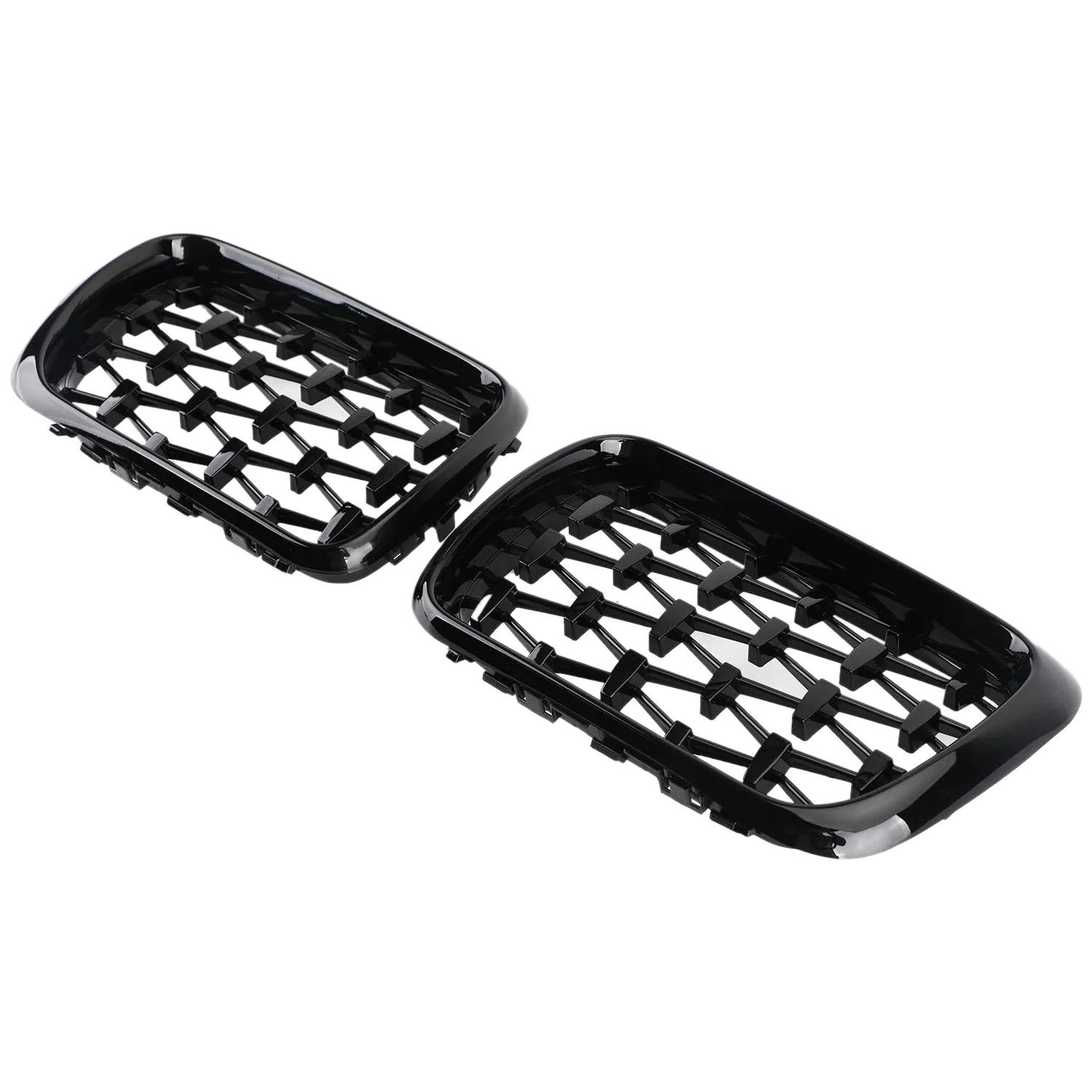 

Pair Car Decoration Front Bumper Diamond Grille Kidney Grill for -BMW E36 3 Series M3 1997-1999 51138195151