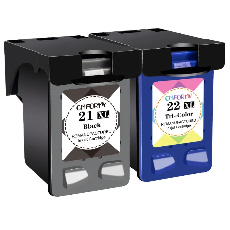 

21 22 XL Compatible Ink Cartridge Replacement for HP 21 22 21XL 22XL HP21 Deskjet F2180 F2280 F4180 F2200 F380 380 Printer