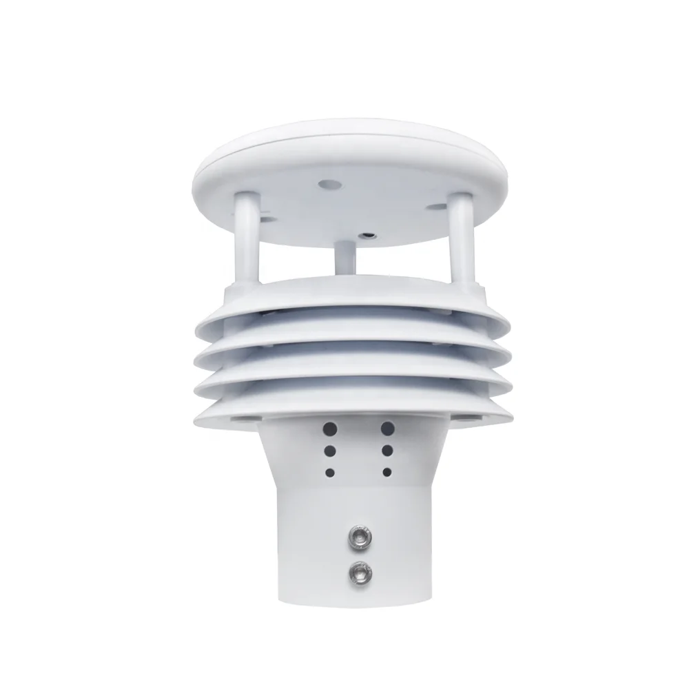 

Hot Sale WQX5 Mini Ultrasonic Weather Station Sensor Modbus RS485 for Wind Speed Direction Temperature Humidity Pressure