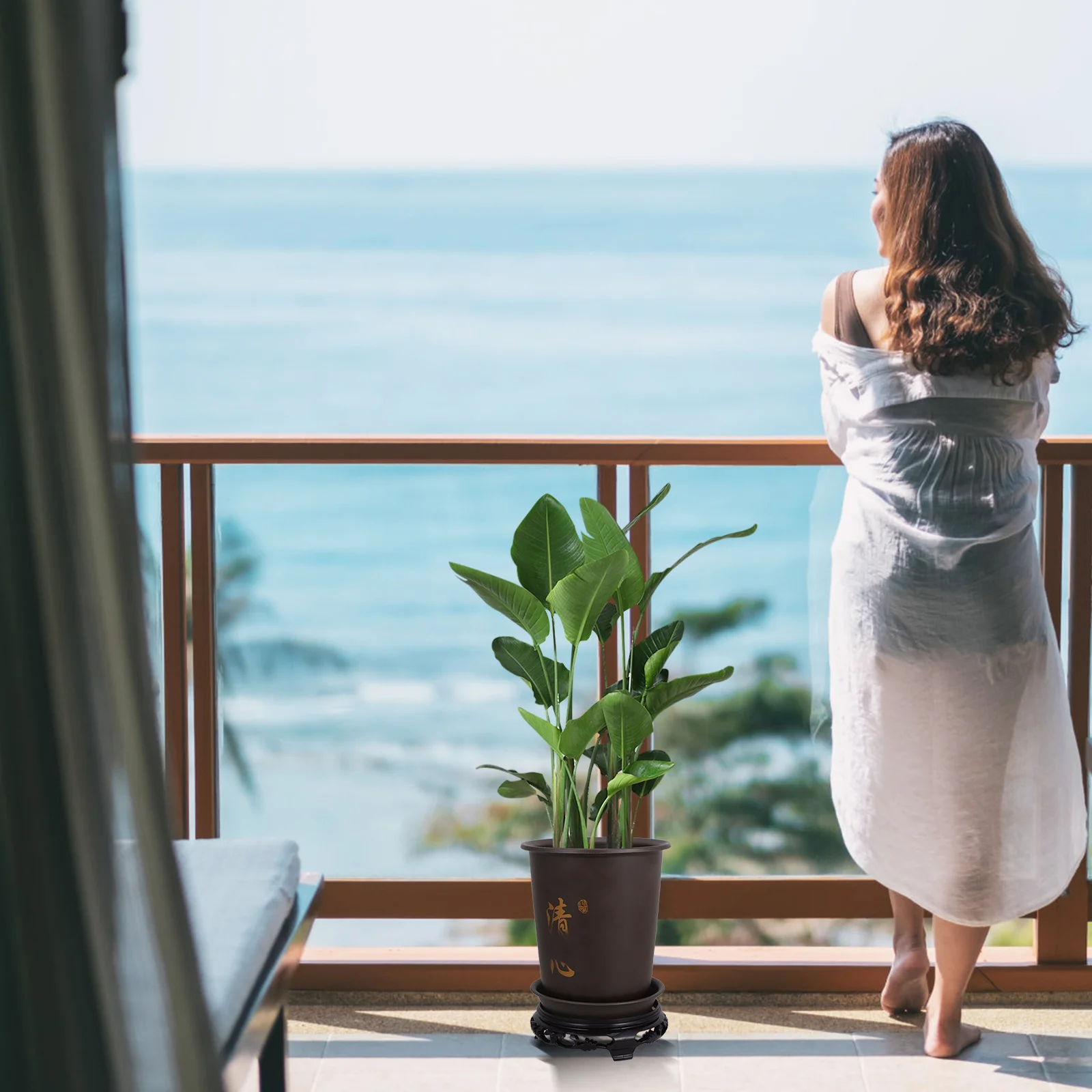 

1 Set Plastic Flower Storage Pot Small Lightweight Abs Orchid Planting Pots For Indoor Garden Bonsai Succulent Plant Container