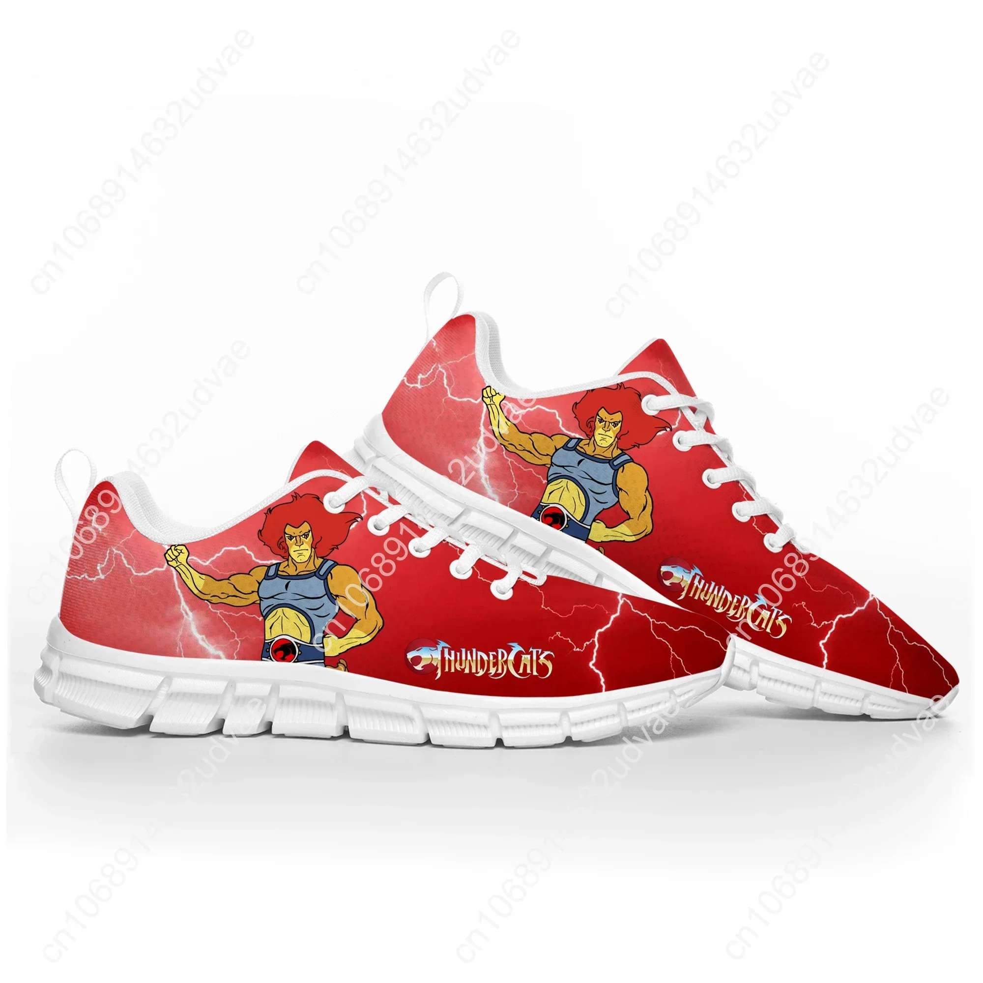 Thundercats Cartoon Sportschoenen Heren Dames Tiener Kinderen Sneakers Op Maat Hoge Kwaliteit Sneaker Paar Witte Schoen