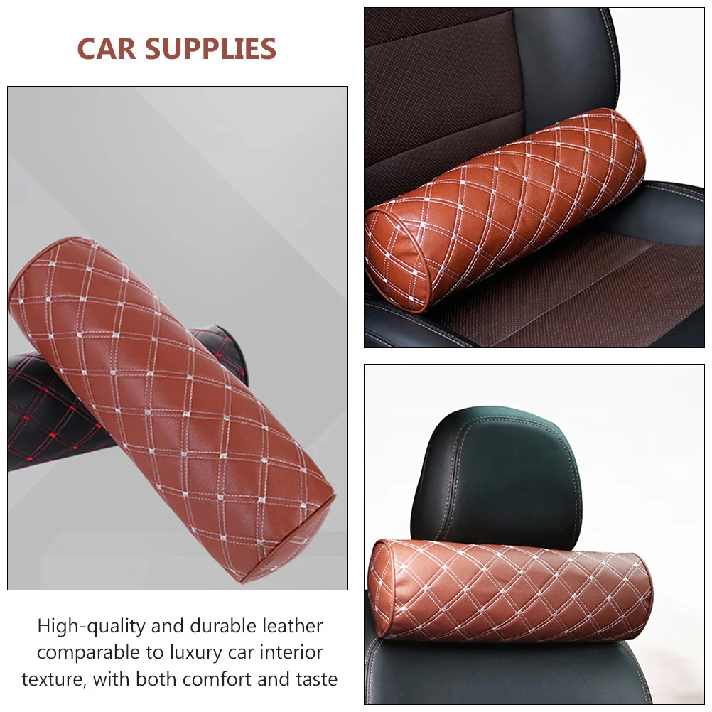 

1Pcs Car Headrest Pillow Neck Support Durable Breathable Memory Foam Neck Cushion Car Interior Cushion Driving Comfort