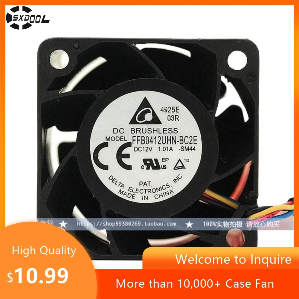 

Для deltaFFB0412UHN-BC2E 4020 4 см 1,01A 4-проводной охлаждающий вентилятор с ШИМ-насилием