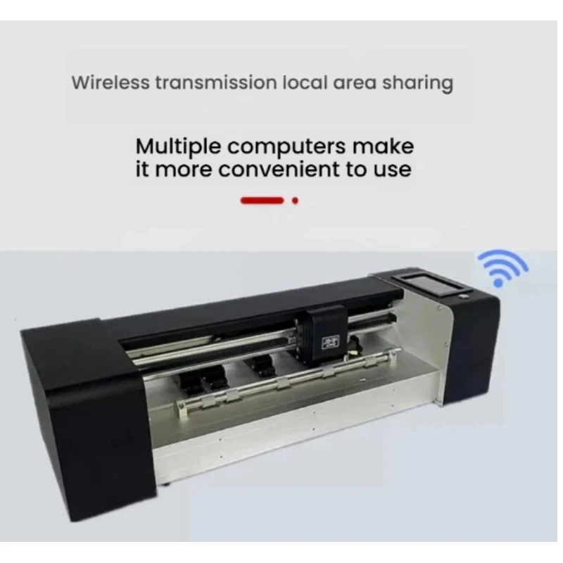 Fully Automatic Digital Die-cutting Multifunctional Small Adhesive Label Die-cutting Machine Dualshaft Sensor Card Paper Cutting