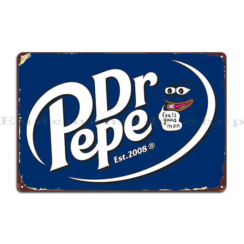 Dr Pepper Metal Pla… - image