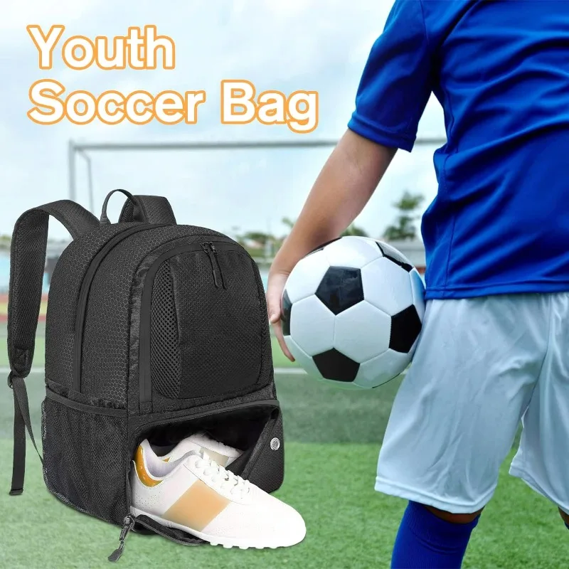 Football Backpack Waterproof Casual Travel Soccer Bag Portable Outdoor Basketball Volleyball Bags