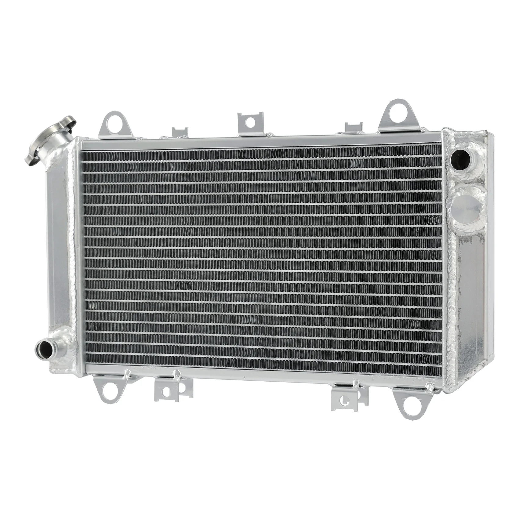 Aluminum Radiator With Cap Fit For Kawasaki Mule 2500 2510 2520 KAF620
