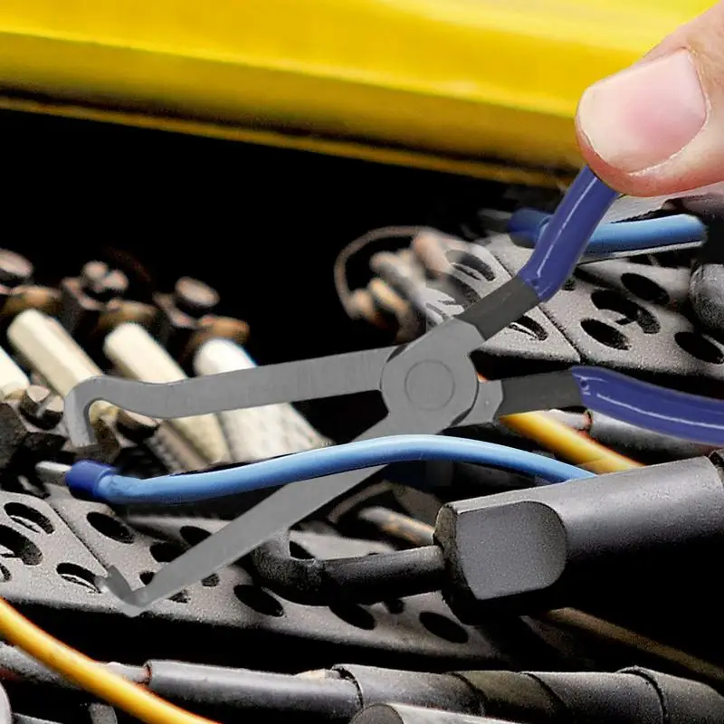 Automotive Electrical Disconnect Pliers Automotive Electrical Connector Pliers Long Spark Plug Removal Pliers Hose Pipe Clamp