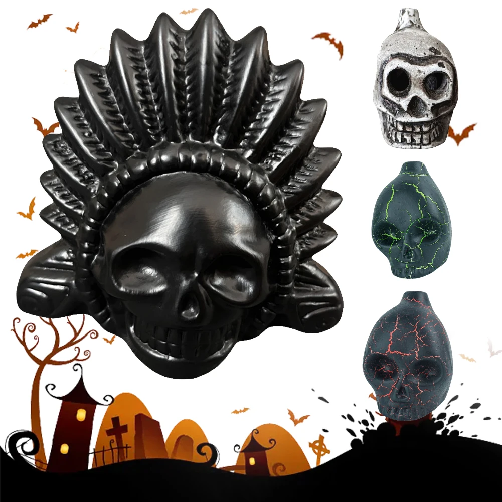 

Spooky Aztec Death Whistle Screaming Aztec War Whistle Scream Whistle for Halloween Prank Props