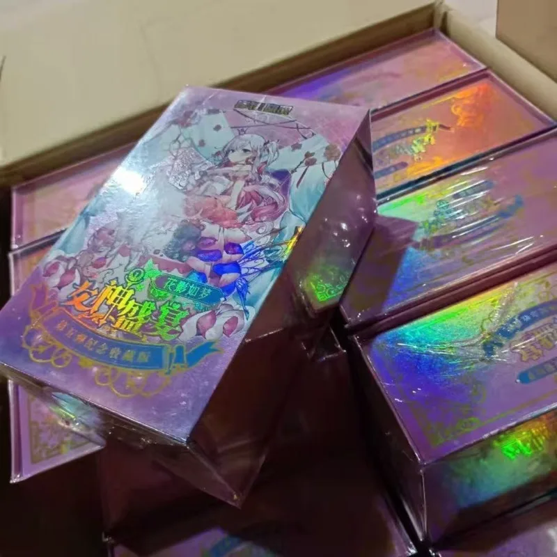 Goddess Feast Anime Collection Cards VOL.5 Waifu Card Games Girl Party Swimsuit Bikini Feast Booster Box And Hobbies Gift