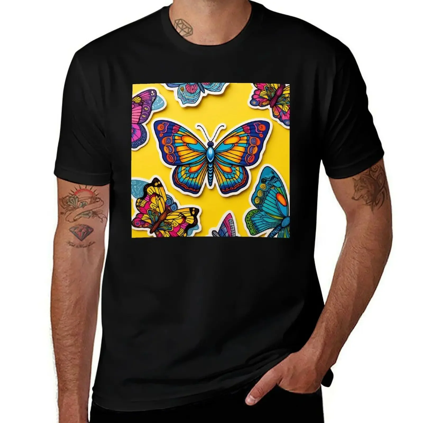 

Kaleido-Wing Collection T-Shirt rapper graphic tees graphic tee shirt funny meme t-shirts t shirts for men graphic