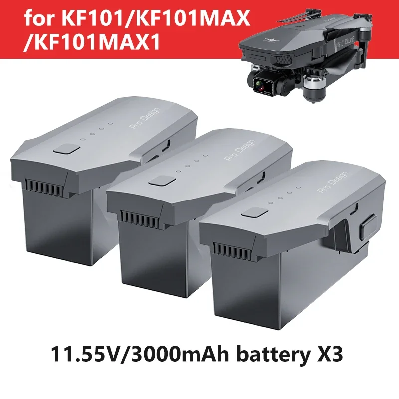 

KF101 MAX Battery 11.55V/3000mAh Batt 11.1V/2500mAh Optional Drone Accessories KF101PRO Original Battaries for KF101 MAX1 Drone