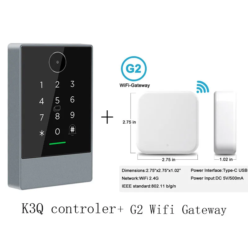 Waterproof TTLOCK & TTHotel App RFID 2D QR Code QRcode Reader