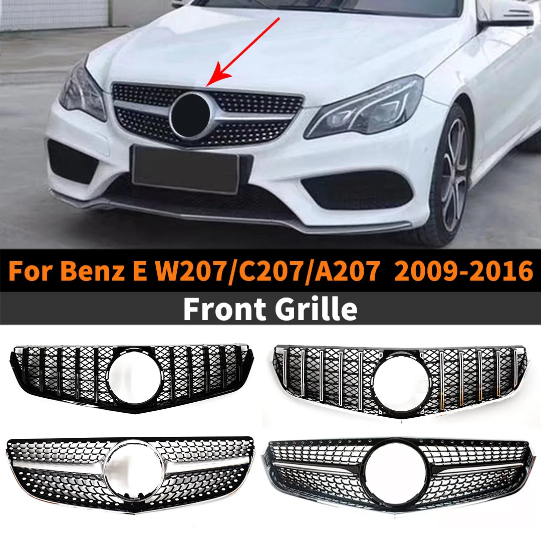 

Modified front bumper grille,intake grille,radiator grille for Mercedes C207 W207 A207 Mercedes E Coupe 2009-2016