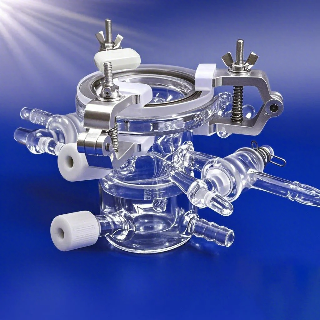 Factory Customized Photochemical Reaction Apparatus 5ml10ml Quartz Photocatalytic Reactor for Hydroxide Reduction CO2 Reduction