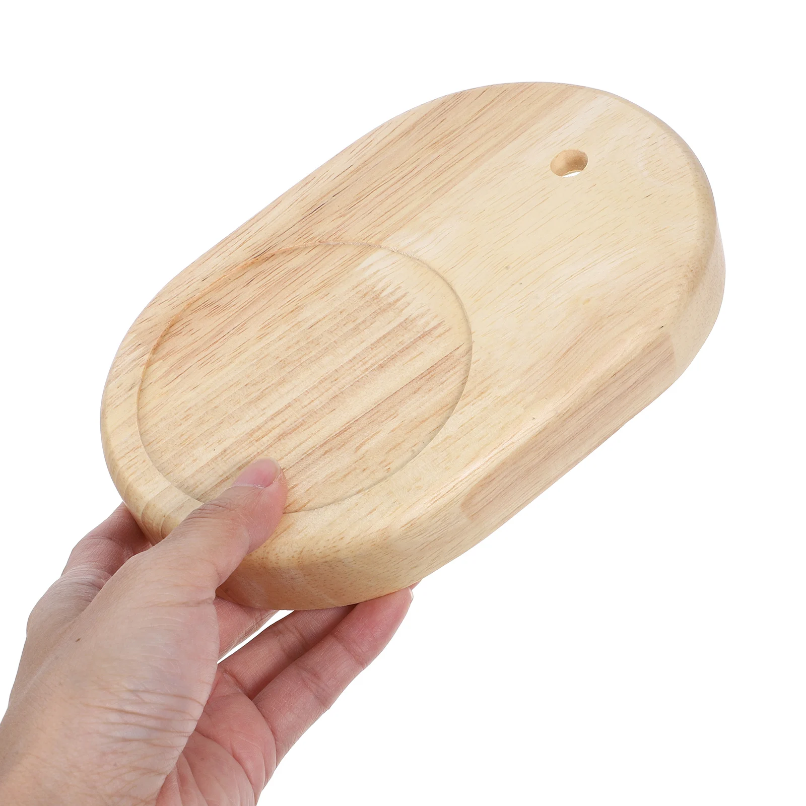 Solid Wood Oval Table Lamp Base Easy Install Bedroom Living Room Study Office Use Wood Lamp Stand Display Light Base Diy