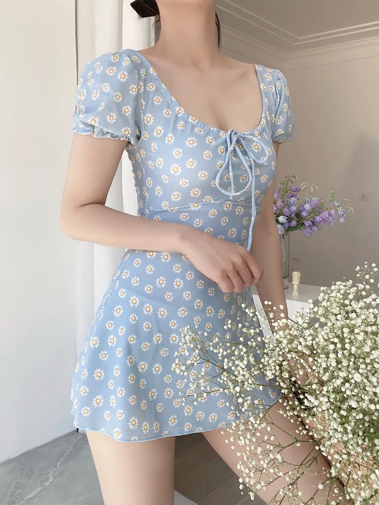 Traje de Baño Enterizo con Estampado Floral Sophie para Mujer, Conservador, Reductor, Bikini para Estudiantes, Traje de Baño ...