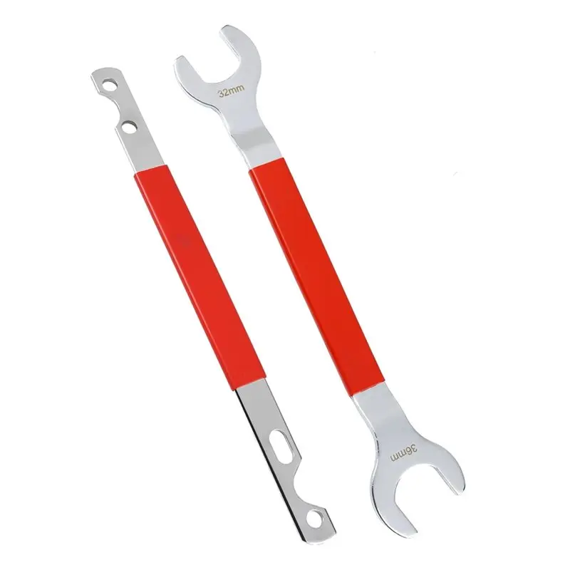 

Набор ключей для снятия вискомуфт вентиляторов ABKO, 2 шт., 32 мм, 36 мм, комплект инструментов для демонтажа вискомуфт вентиляторов