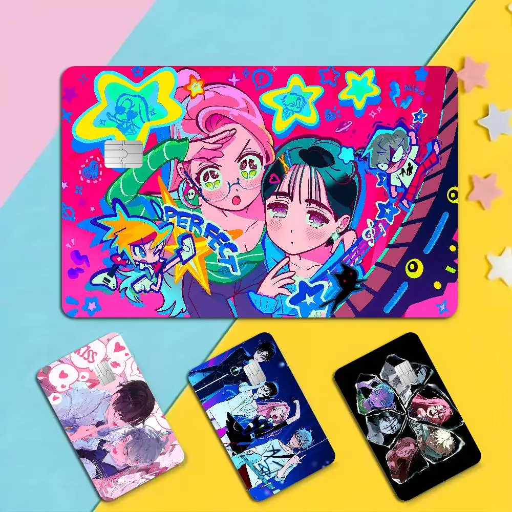 Anime ALIEN STAGE Anmie Sticker Film Skin Cover for Credit Card Debit Bank Card Front