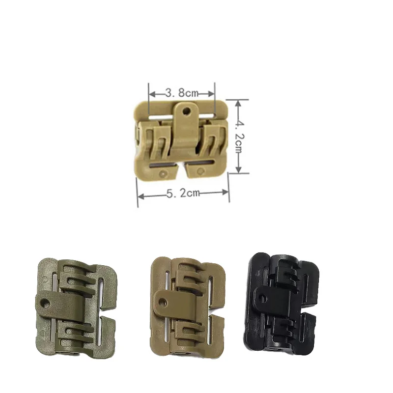 Fast Molle System Side Belt Qd Adapter QD Buckle,Fit Buckle, Shoulder Quick Release Buckle for JPC CPC NCP XPC Vest