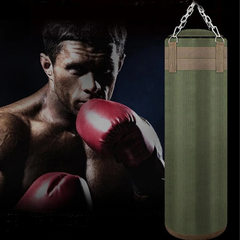 Punching Boxing Bag Sandbag,Durable and tear resistant canvas, Heavy Punching Bags,MMA Muay Thai Taekwondo Sanda Home Training