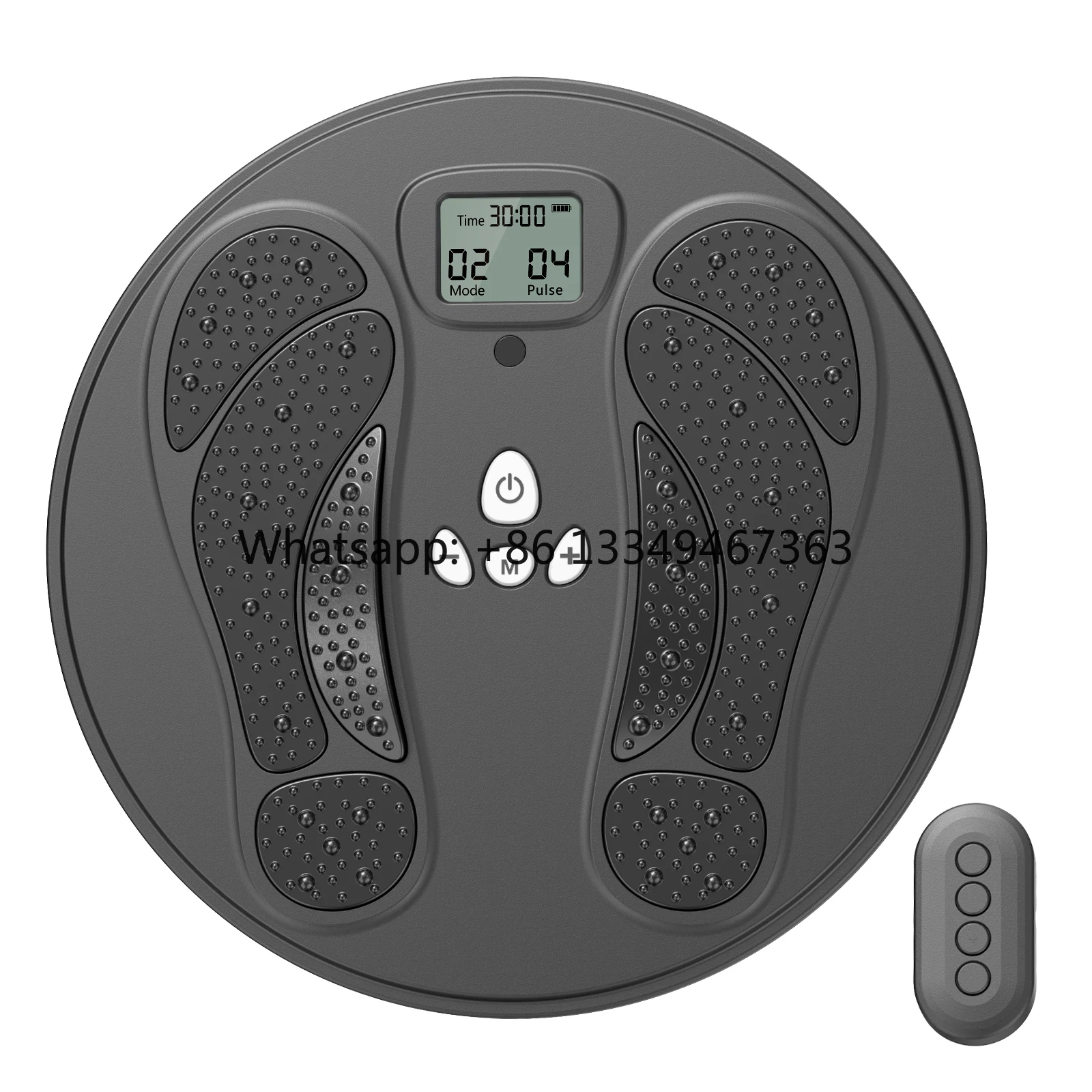 

Rechargeable TENS & EMS Foot Stimulator Electronic Neuropathy Pain Relief Foot Massager for Feet