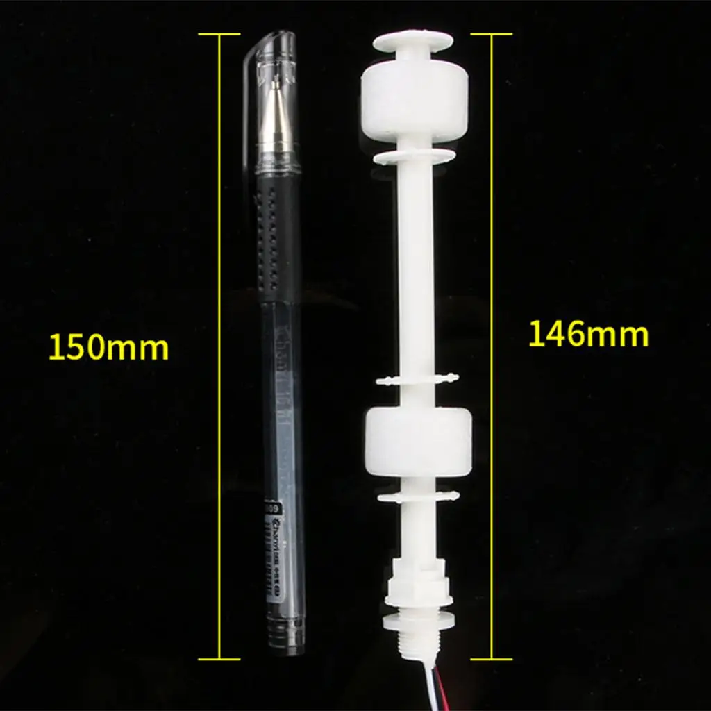 Plastic Ball Vertical Float Switch Water Level Sensor for Water Pump Air Compressor and Hydraulic Press Equipment