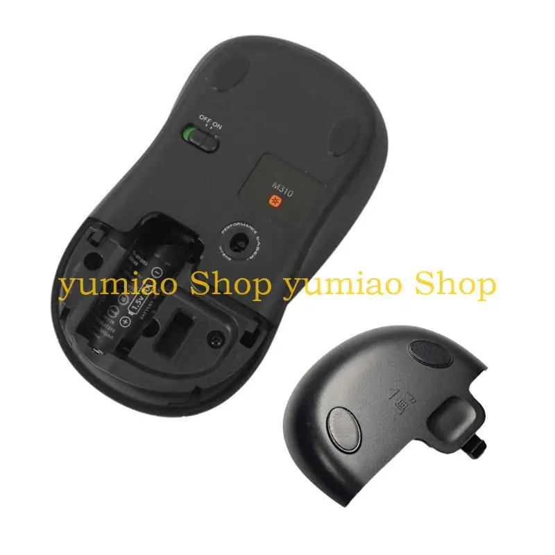 

587B Чехол для аккумулятора Чехол для мыши Чехол для M310 M310T Аксессуары для мыши Черный