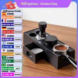 51-58mm ABS Coffee Portafilters Holder Coffee Filter Rack Espresso Tamper Mat Stand Cafe Tools Coffee Accessories for Barista