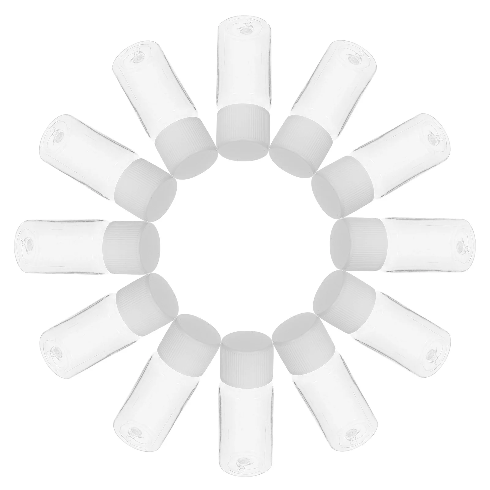 25pcs 10Ml Travel Bottles Refillable Plastic Lotion Bottle For Shampoo Shower Gel Container Leak Proof Storage Portable