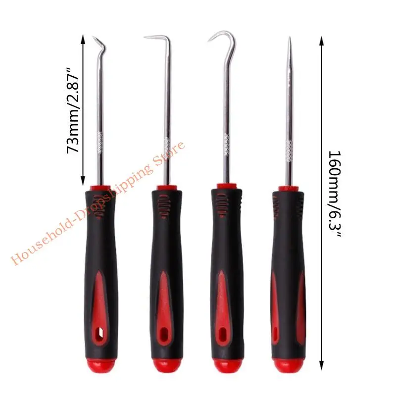 85AD 4 Pieces Pick and Hook Set Car Auto Repair Maintenance Tools Durable