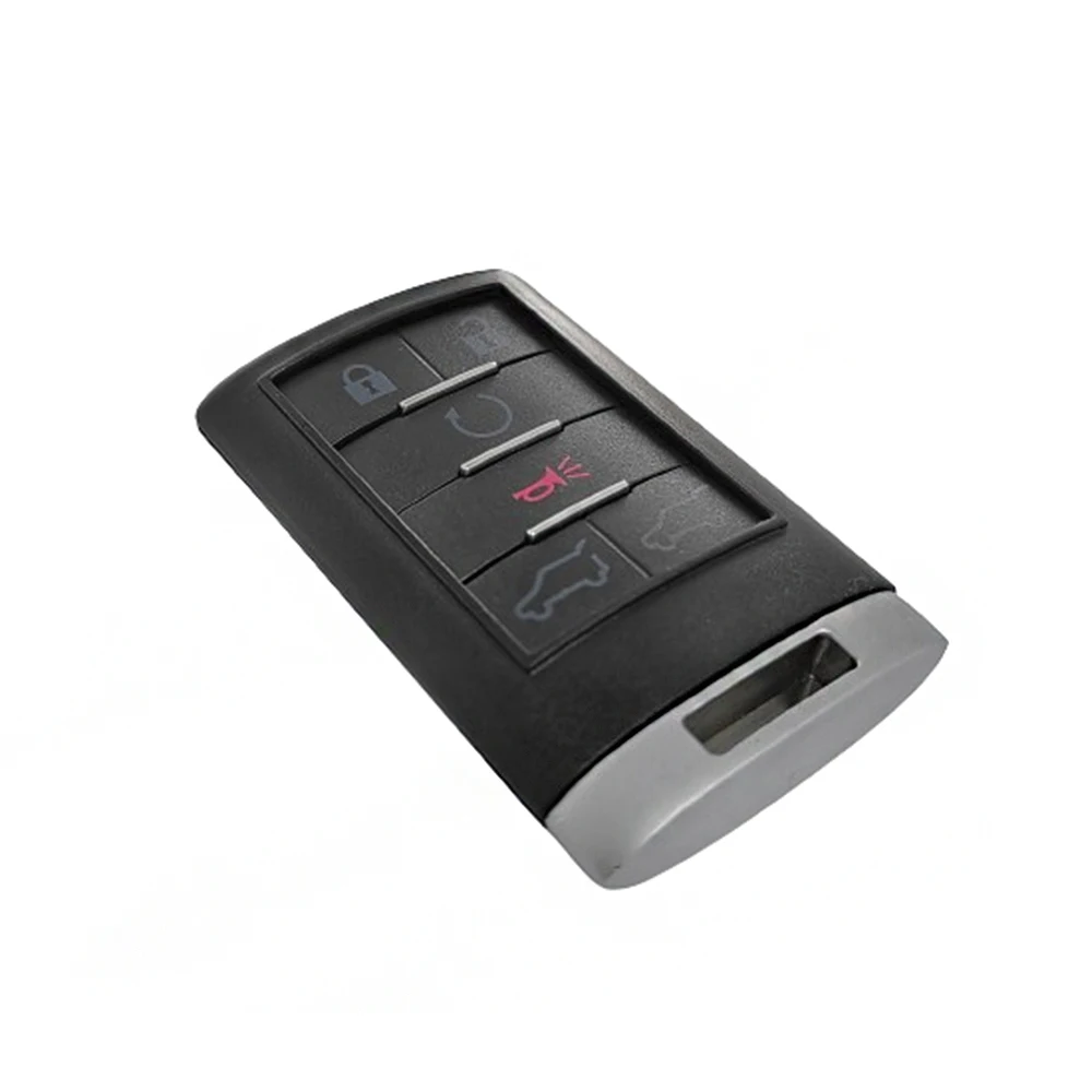 6 Buttons Car Key Shell Case Replacement Car Remote Key Shell With N0 Small Key Fit For Cadillac 2008 -2014