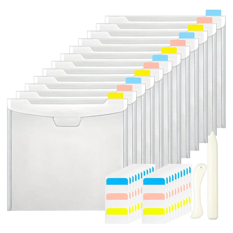 

Popular 12X12 Paper Storage Craft Paper Organizer With Origami Knife For Holding Cardstock, Photos