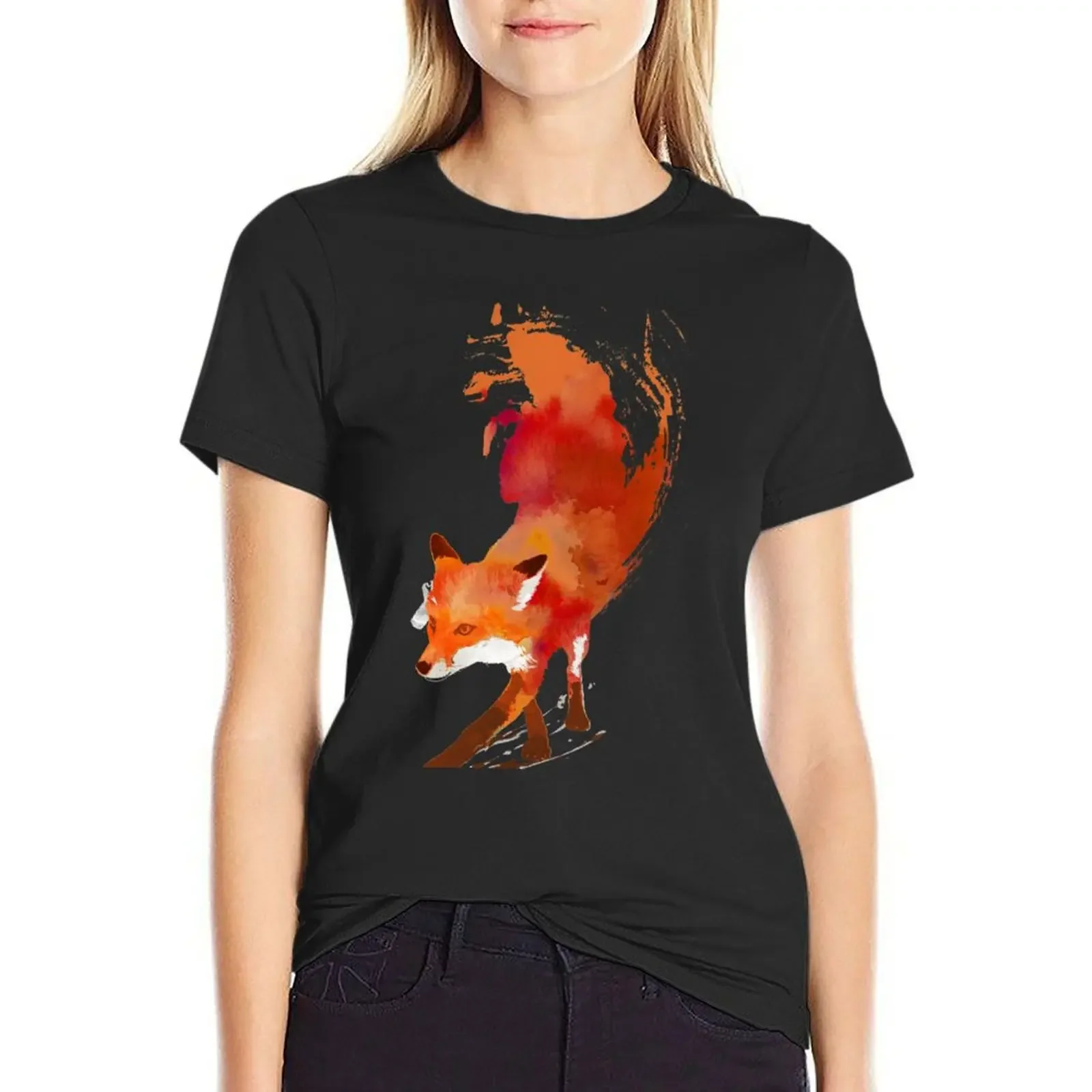 

Облегающая футболка Vulpes Vulpes, женская одежда, летняя одежда, футболка в стиле вестерн, платье для женщин