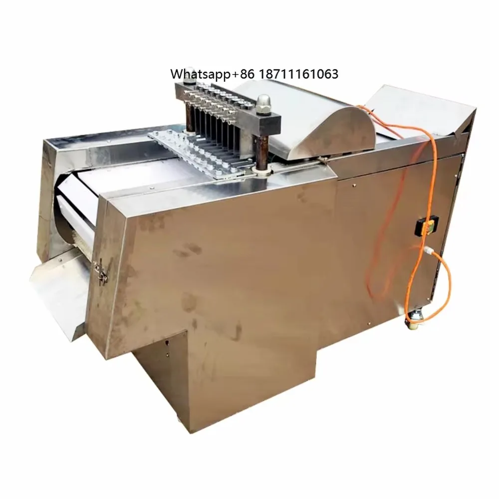 Commercial Fresh Meat Diced Cutting Machine Whole Chicken Cutter Cutting Fish Chopping Machine