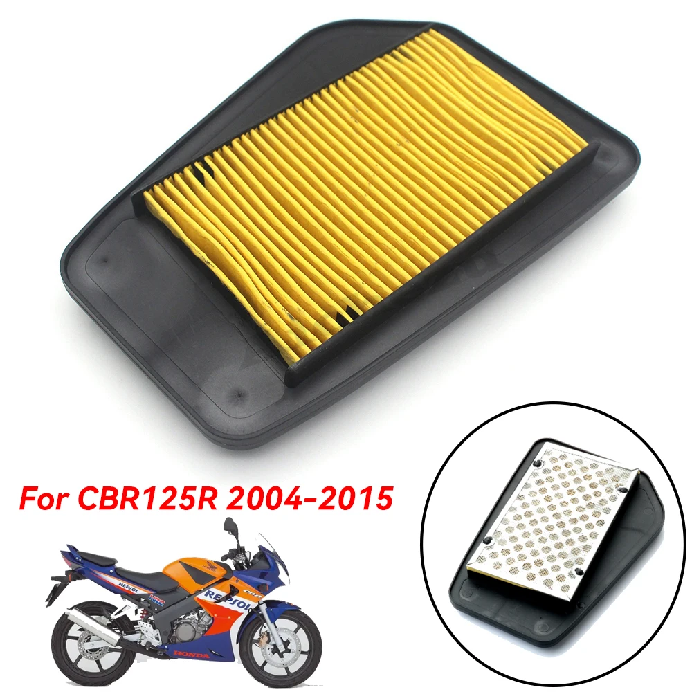 Motorcycle Replacement Engine Air Intake Filter Cleaner Air Filter Element For Honda CBR125R CBR 125R 2004-2015