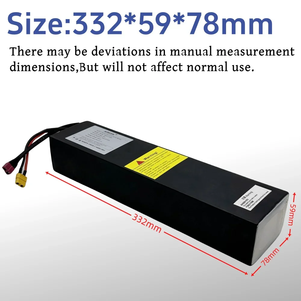 48V 14000mAh 18650 13S4P Lithium Ion Battery Pack Suitable for Kugoo M4/M4Pro/MaxSpeed Electric Scooter Battery