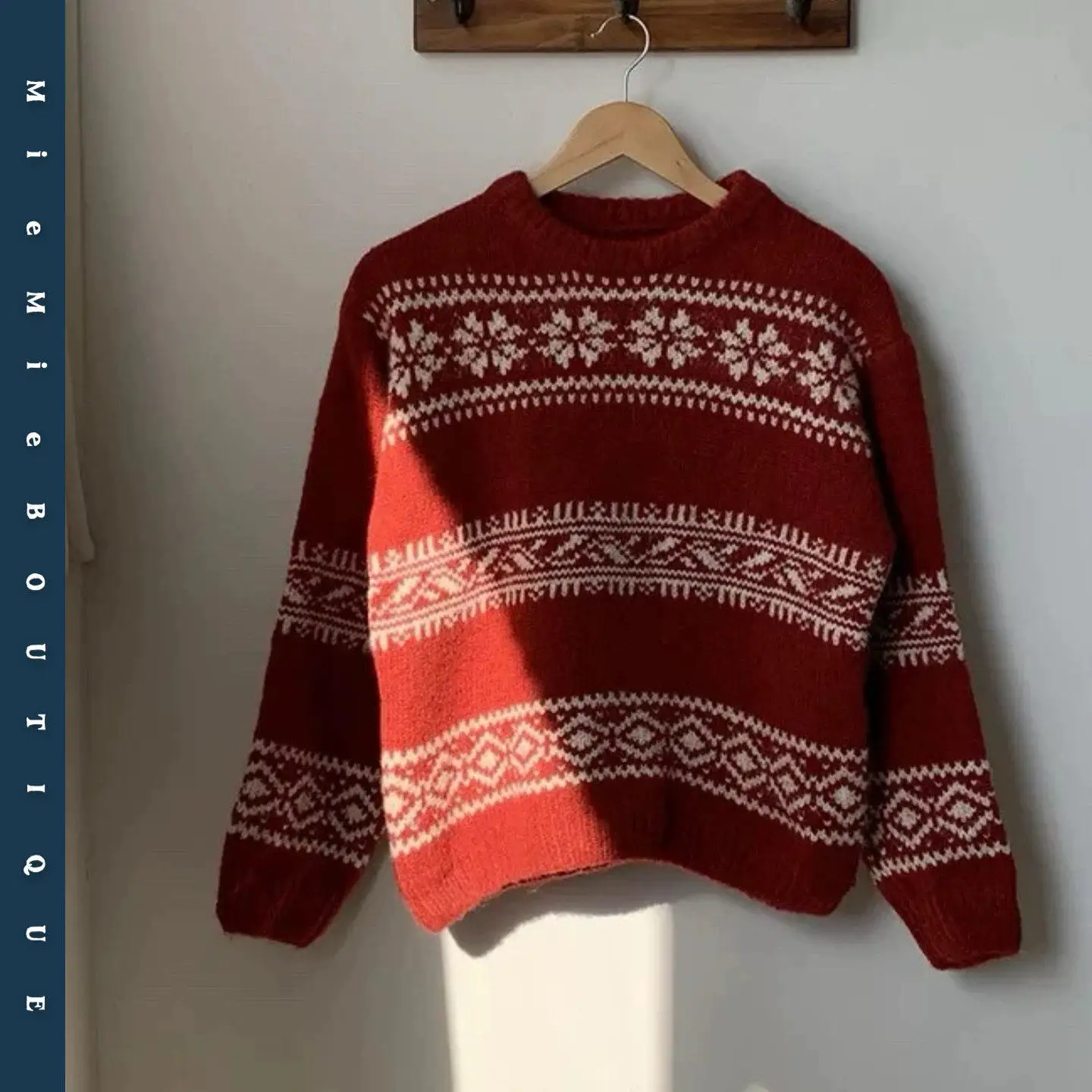 

Эксклюзивный женский свитер крупной вязки с текстурной цветочной вышивкой в скандинавском 3D-стиле, белый, для улучшения образа, эксклюзивно онлайн