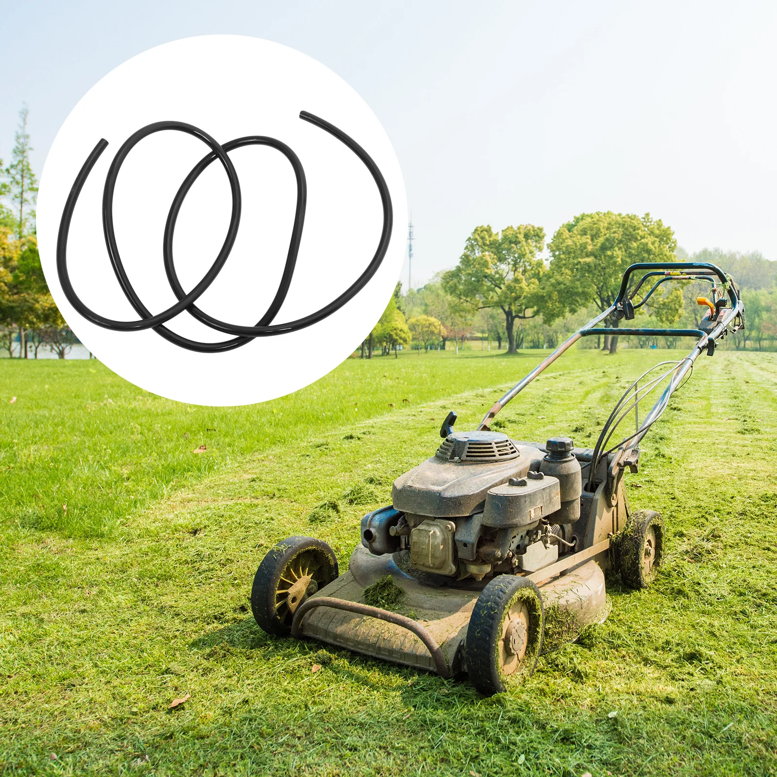 

4Pcs Fuel Line Hose Universal Replacement for Lawn Mower Weed Trimmer Chainsaw Small Engine Gas Oil Tube Resistant to Expansion