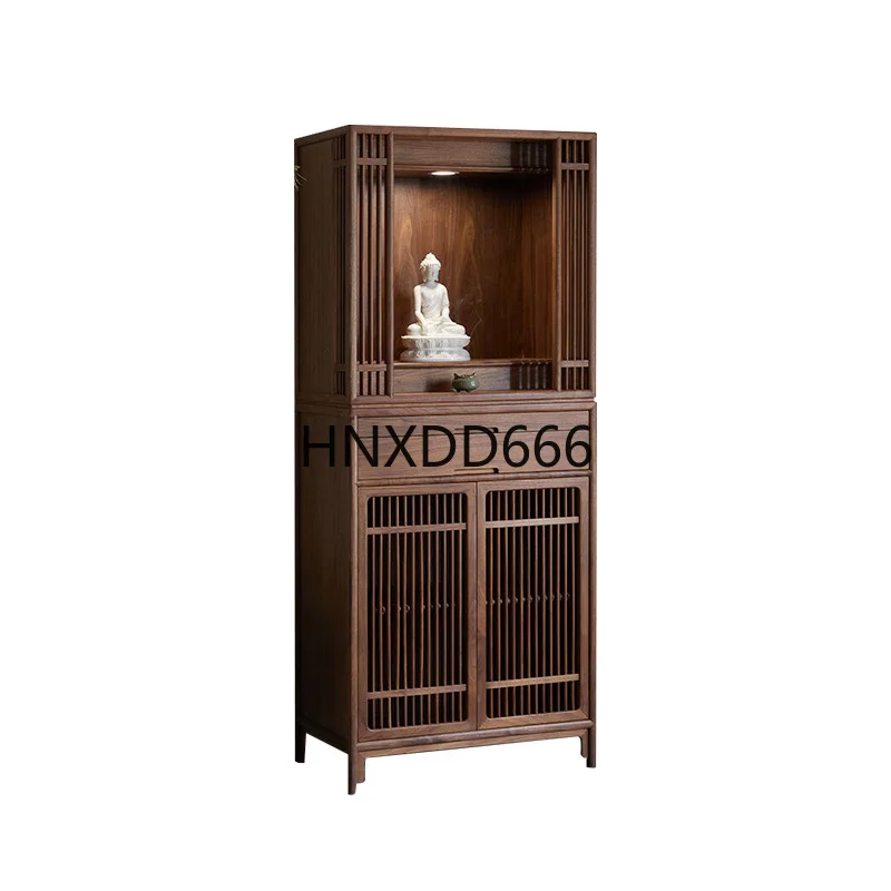 

Household Buddhist cabinet with door living room Zen table