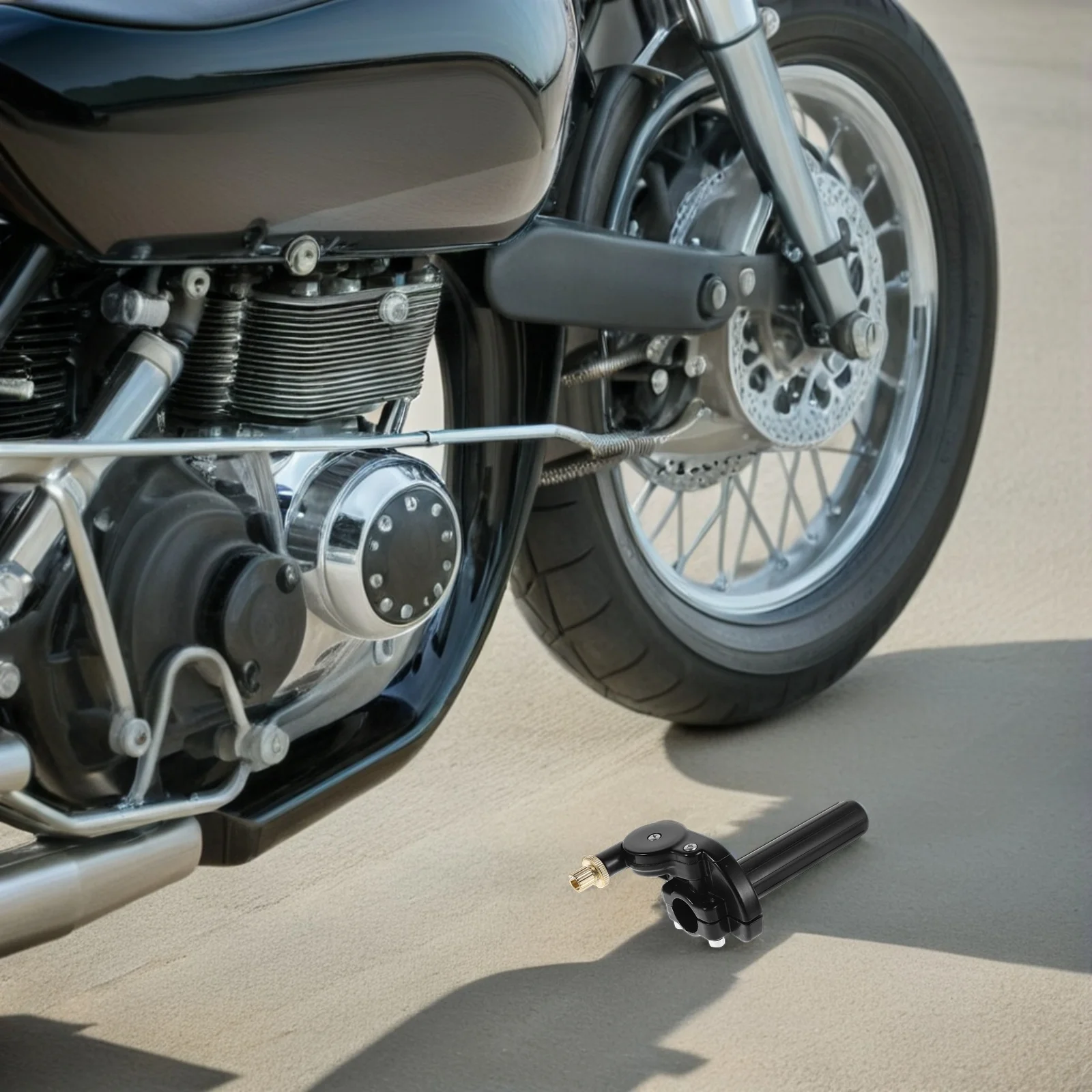 

Universal Motorcycle Throttle Grip 1 Piece Precision Engine Control Handle for Enhanced Riding Experience Accessory