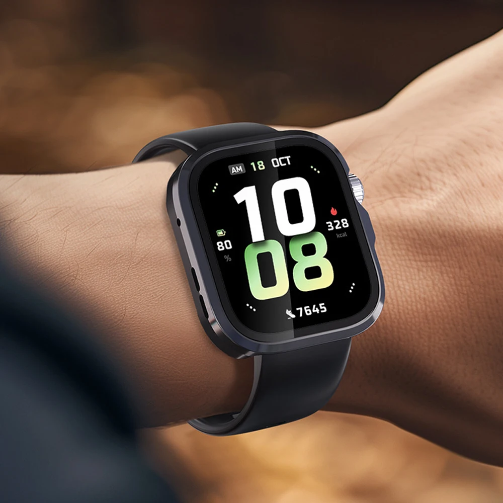 Glas+Hülle für Huawei Watch Fit 5 4 Rundum-Displayschutz Hartplastik-Stoßfänger Gehärtetes Glas Uhrenhülle Huawei Watch Fit 5 Pro – Detail 6